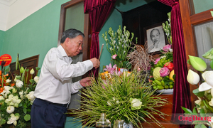 Tổng Bí thư, Chủ tịch nước Tô Lâm dâng hương tưởng nhớ Chủ tịch Hồ Chí Minh