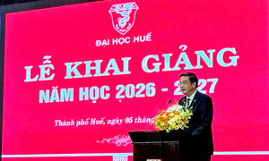 Đại học Huế đón gần 16.500 tân sinh viên năm học 2026-2027