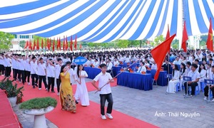 Thái Nguyên: Hơn 432.000 học sinh phấn khởi bước vào năm học mới