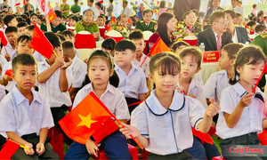 Gia Lai: Hơn 734.000 học sinh đi khai giảng, rộn ràng bước vào năm học mới