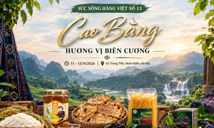 'Sức sống hàng Việt' số 13 hỗ trợ tiêu thụ đặc sản Cao Bằng
