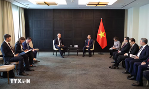 Tổng Bí thư, Chủ tịch nước tiếp đại diện doanh nghiệp và trường đại học tại Nga