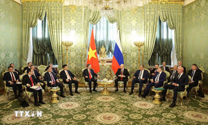 Tổng Bí thư, Chủ tịch nước Tô Lâm hội đàm với Tổng thống Nga Vladimir Putin