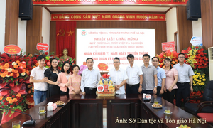 Hà Nội nâng hiệu quả quản lý nhà nước về dân tộc, tôn giáo