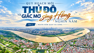 Quy hoạch mới Thủ đô và giấc mơ sông Hồng nghìn năm - Bài 1: Nghìn năm quay ra sông