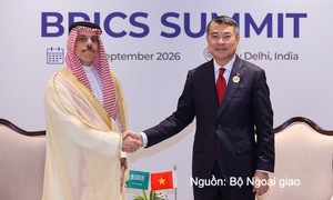 Thủ tướng Lê Minh Hưng tiếp Hoàng thân, Bộ trưởng Ngoại giao Saudi Arabia