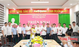 Hà Tĩnh: Công bố quyết định chuyển giao quản lý địa chất, khoáng sản sang Sở Công Thương