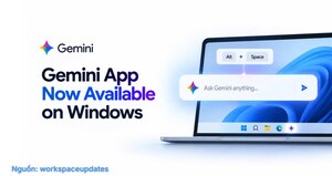 Google phát hành ứng dụng Gemini cho Windows 10 và 11