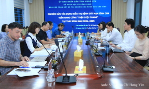 Hưng Yên nghiệm thu nghiên cứu viên nang điều trị gút mạn tính