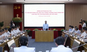 Phó Thủ tướng Thường trực Phạm Gia Túc: EVN phải giữ vai trò nòng cốt trong bảo đảm an ninh năng lượng