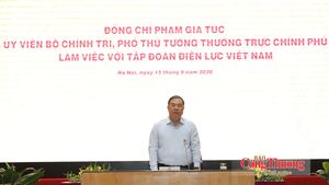 Phó Thủ tướng Thường trực Phạm Gia Túc: EVN phải đủ mạnh để bảo đảm an ninh năng lượng