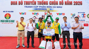 Phân bón Cà Mau đồng hành cùng Hội đua bò chùa Rô 2026