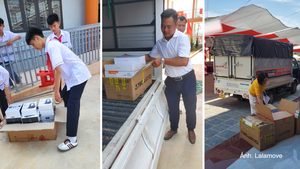 Lalamove đồng hành cùng trẻ em vùng xa tại 25 trường học mùa tựu trường