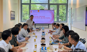 Cục Khoa học, Công nghệ và Chuyển đổi số làm việc với Đại học Bách khoa Hà Nội