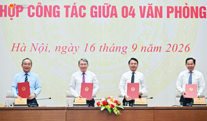 4 Văn phòng Trung ương ký Quy chế phối hợp công tác