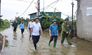 Mưa lũ dâng cao, Hà Nội chủ động bảo đảm giao thông, sản xuất