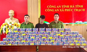 Khởi tố thanh niên vận chuyển hơn 1 tạ pháo nổ từ Quảng Trị ra Hà Tĩnh