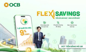 OCB Flexi Savings: Cân bằng sinh lời và linh hoạt cho dòng tiền