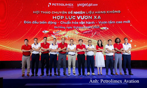 Petrolimex Aviation và Vietjet Air hợp tác chặt chẽ trong cung ứng nhiên liệu bay