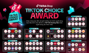 TikTok Choice Award: Thước đo thương hiệu từ bình chọn của người tiêu dùng