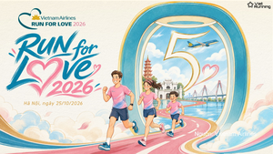 Vietnam Airlines mở đăng ký Run For Love 2026, quy tụ 1.800 vận động viên 