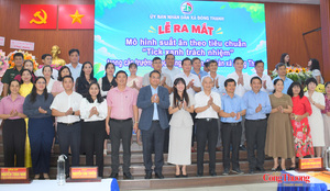 TP. Hồ Chí Minh ra mắt mô hình Tick xanh trách nhiệm suất ăn trường học