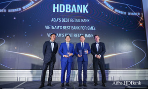 HDBank được vinh danh Ngân hàng Bán lẻ tốt nhất châu Á 2026