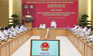 Thông qua dự thảo báo cáo kết quả kiểm tra, giám sát (đợt 3) đối với Ban Thường vụ Đảng ủy Chính phủ