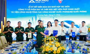 Hòa Phát và Viện Công nghệ hợp tác làm chủ công nghệ sản xuất ray