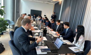 Thứ trưởng Trương Thanh Hoài làm việc với lãnh đạo Tập đoàn Copenhagen Infrastructure Partners
