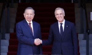 Tổng Bí thư, Chủ tịch nước Tô Lâm hội đàm với Thủ tướng Canada Mark Carney