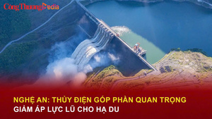 Nghệ An: Thủy điện góp phần quan trọng giảm áp lực lũ cho hạ du