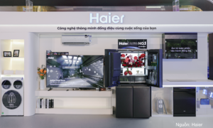 Tủ lạnh cao cấp đắt khách, Haier tăng trưởng 140% mỗi tháng