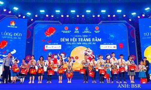 BSR thắp sáng ước mơ, tạo mùa Tết Trung thu trọn vẹn yêu thương 