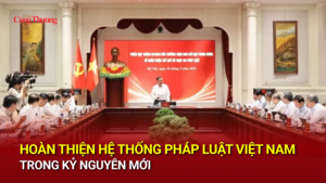 Hoàn thiện hệ thống pháp luật Việt Nam trong kỷ nguyên mới