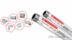Tiêu chí chọn ống thép luồn dây điện IMC cho từng vị trí công trình
