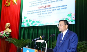 Ứng dụng công nghệ GIS trong khắc phục hậu quả bom mìn