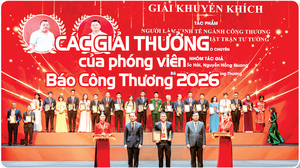 Các giải thưởng của phóng viên Báo Công Thương 2026