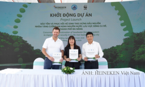 HEINEKEN Việt Nam thúc đẩy hợp tác công - tư trong bảo tồn nguồn nước