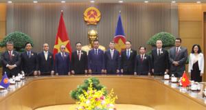 Thủ tướng tiếp đoàn lãnh đạo cơ quan thực thi pháp luật các nước ASEAN