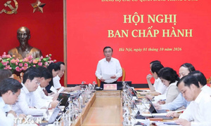 Thường trực Ban Bí thư: Nâng cao chất lượng xây dựng Đảng và đánh giá cán bộ