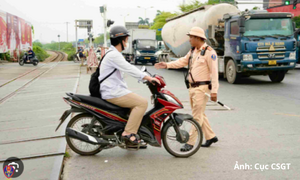 Xử lý 376 trường hợp vi phạm giao thông đường sắt trong 7 ngày