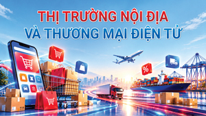 Infographic | Thị trường nội địa và thương mại điện tử 9 tháng năm 2026