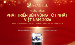 SeABank được vinh danh ở hai lĩnh vực cộng đồng và phát triển bền vững