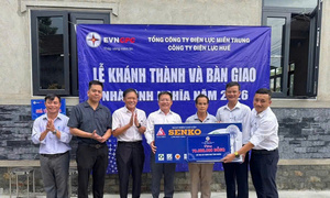 Công ty Điện lực Huế hoàn thành 5 nhà tình nghĩa năm 2026