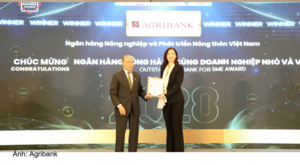 Agribank được vinh danh 3 giải thưởng Ngân hàng Việt Nam tiêu biểu 2026