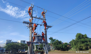 PC Gia Lai: 9 tháng đầu năm, điện thương phẩm tăng 9,71% so với cùng kỳ