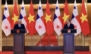 Tổng Bí thư, Chủ tịch nước Tô Lâm và Tổng thống Panama gặp gỡ báo chí sau hội đàm