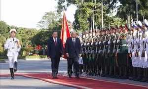 Tổng Bí thư, Chủ tịch nước Tô Lâm chủ trì Lễ đón Tổng thống Cộng hòa Panama