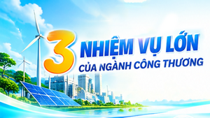Infographic | 3 nhiệm vụ lớn của ngành Công Thương